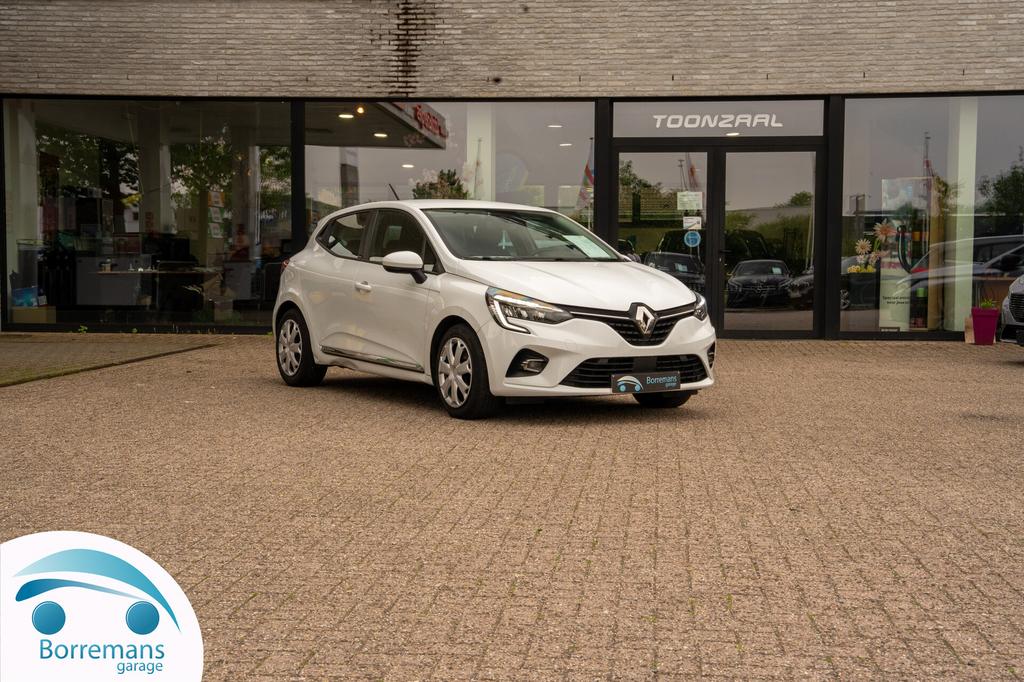 Renault Clio 1.6 E-TECH HYBRIDE Automaat/Carplay/Navi/Parke, Auto's, Renault, 0 min, USB, 0 kg, Wit