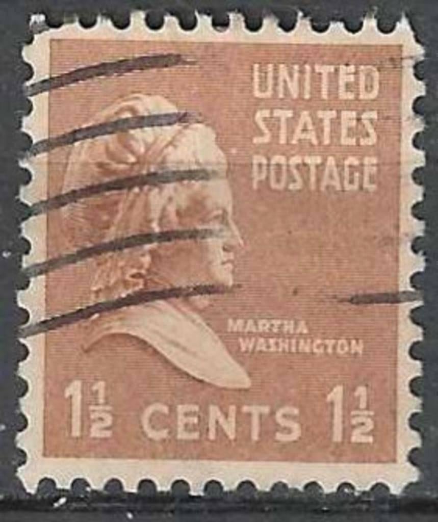 USA 1938 - Yvert 370 - Martha Washington. (ST), Verzenden, Gestempeld