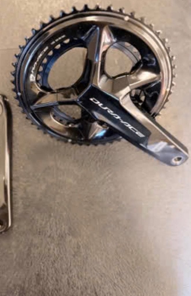 Crankstel dura ace 172,5 50-34, Fietsen en Brommers, Fietsonderdelen, Crankstel of Pedalen, Ophalen of Verzenden, Zo goed als nieuw
