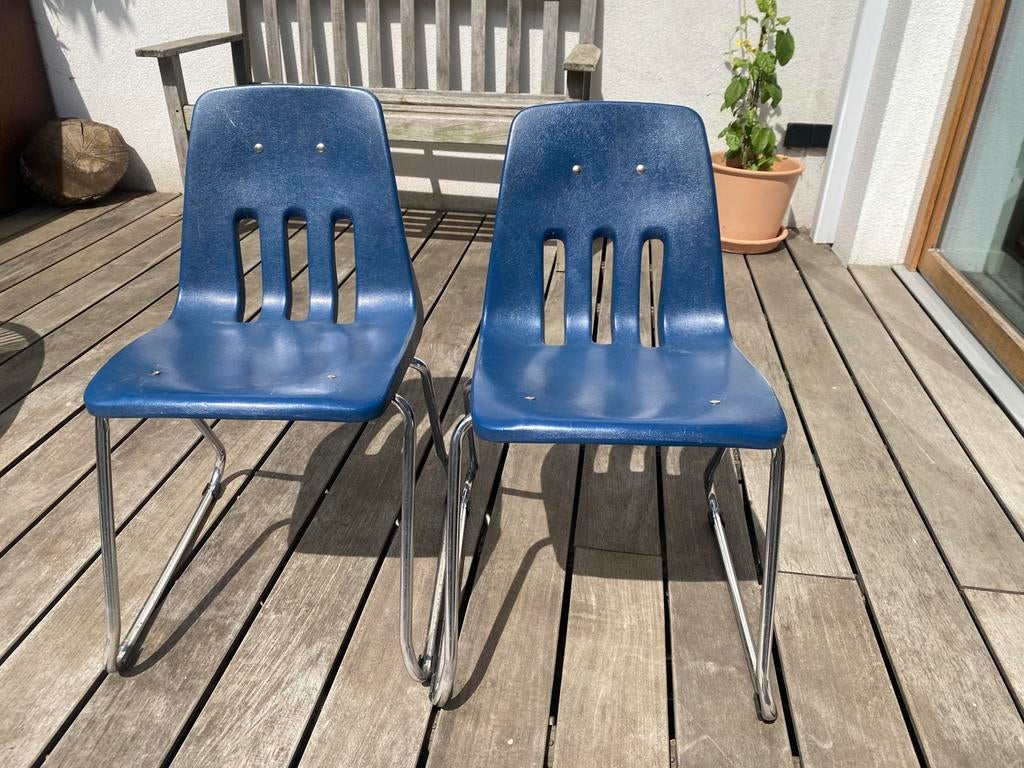 2 stoeltjes vintage, Ophalen, Gebruikt, Stoel(en)
