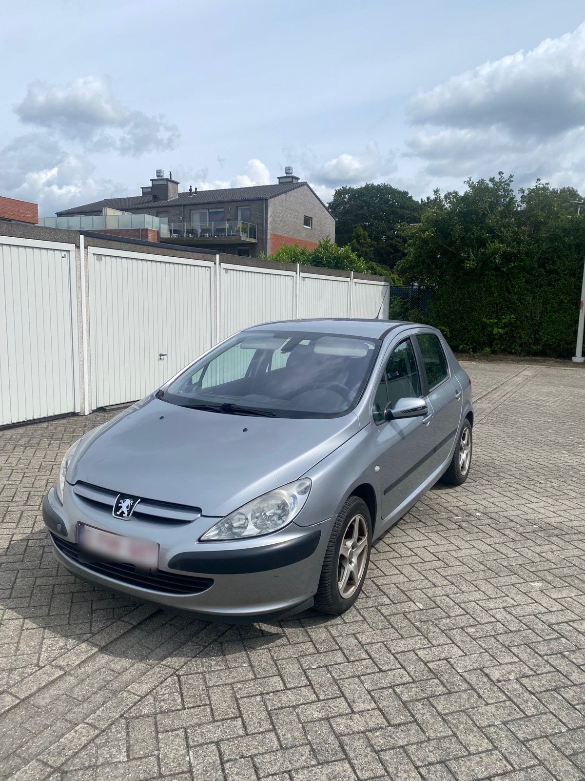 Peugot 307, Auto's, Zwart, Blauw, Bedrijf, 5 deurs