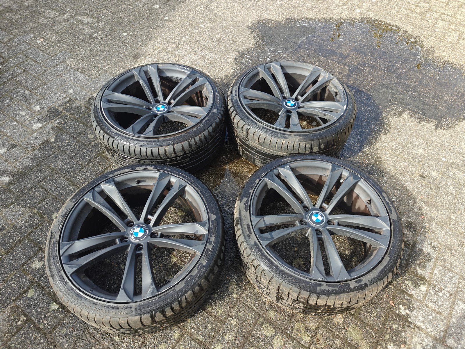 BMW 20" velgenset met banden – breedset, 245 mm, Pneu(s), Enlèvement, Utilisé