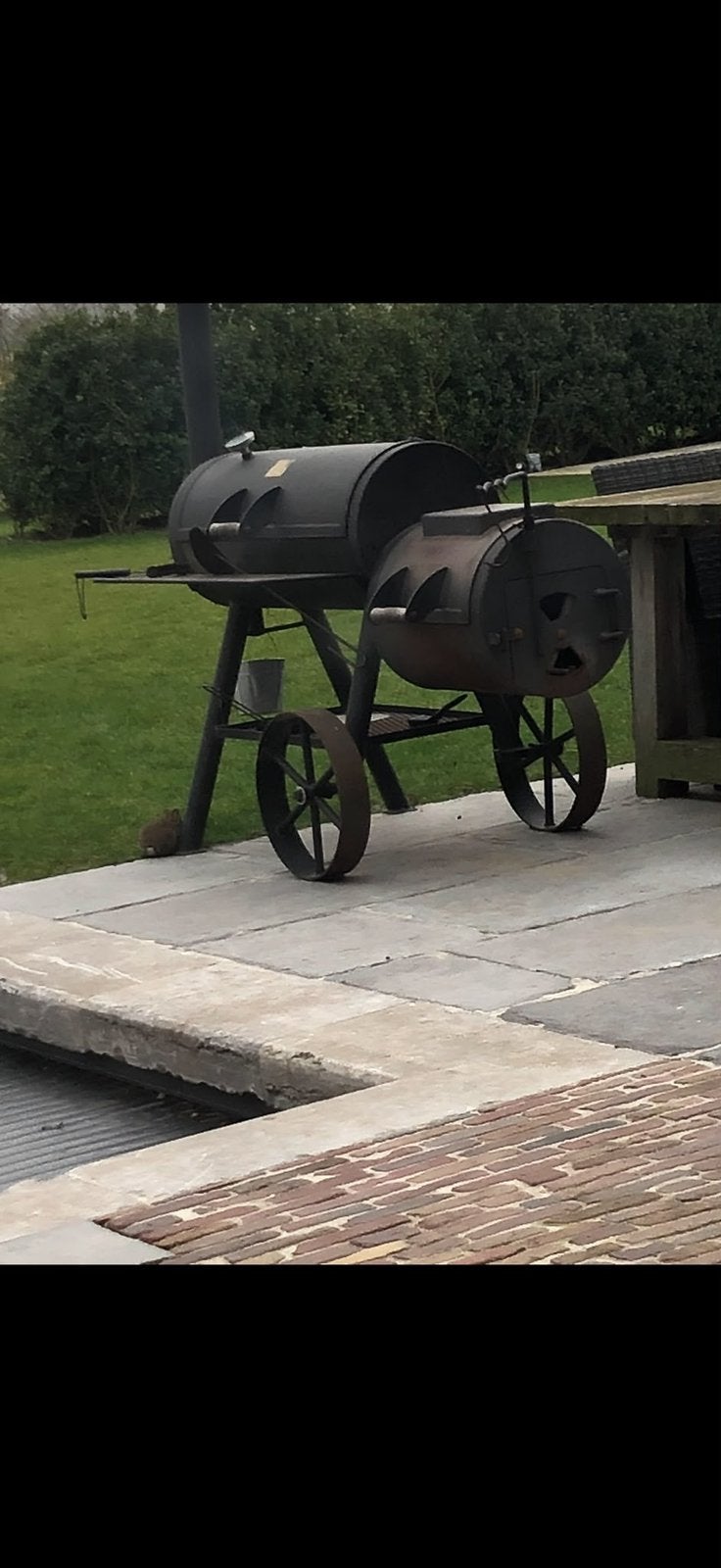 BBQ, Ophalen, Gebruikt