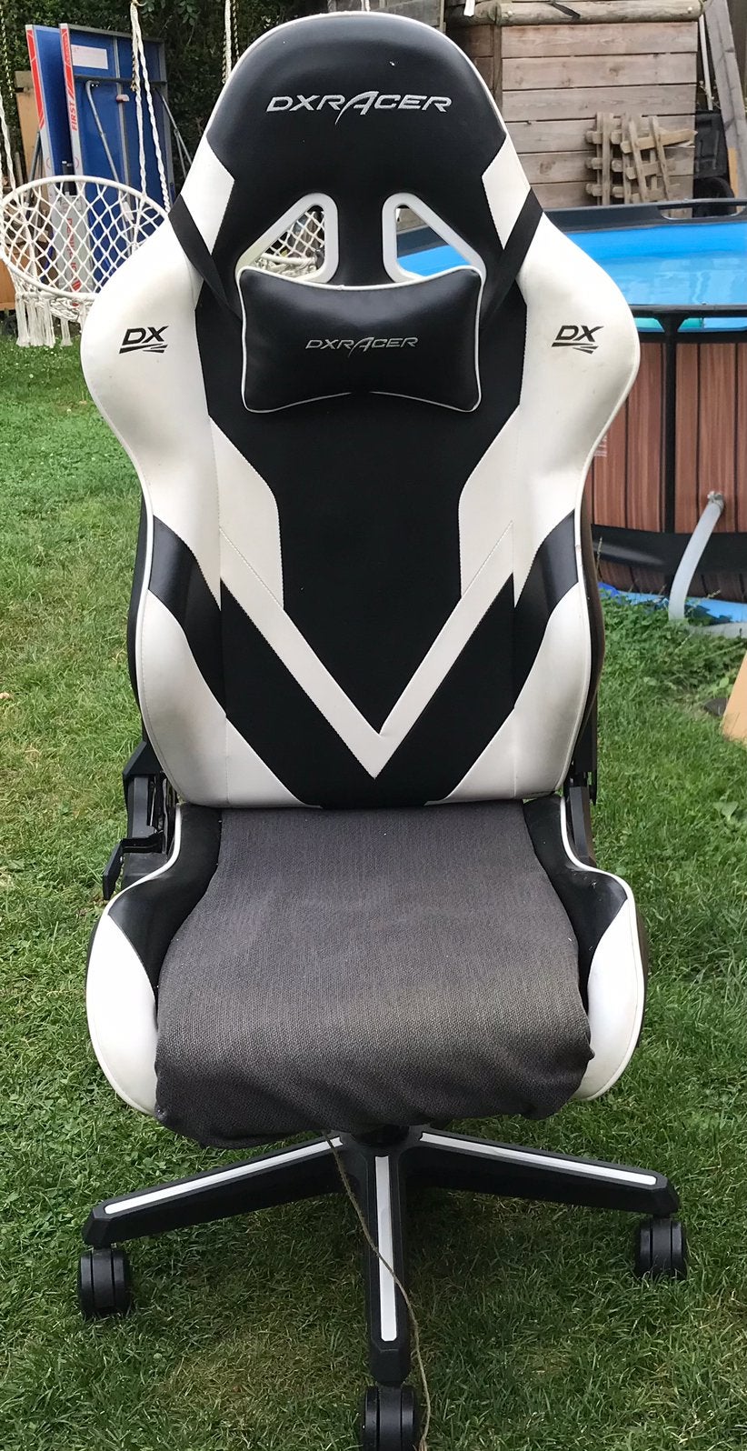 Gaming stoel DXRacer, Ophalen, Gebruikt, Zwart, Gaming bureaustoel