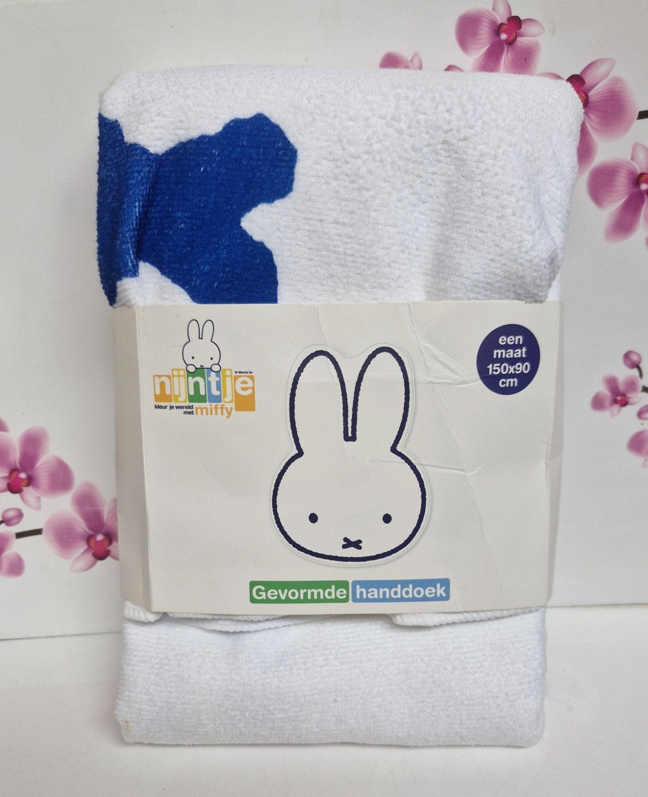 🤍 Nijntje Handdoek *Nieuw*, Handdoek, Nieuw, Ophalen of Verzenden, Wit