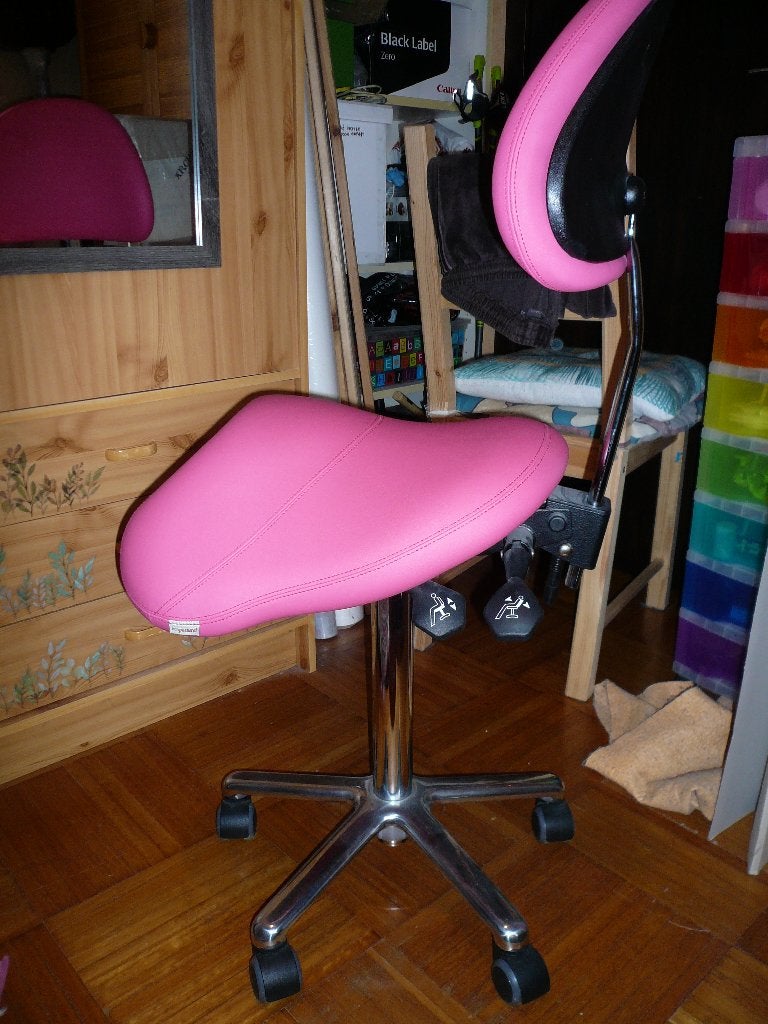 Chaise haute/tabouret médicale, à assise selle de cheval, Neuf, Autres couleurs, Enlèvement, Une