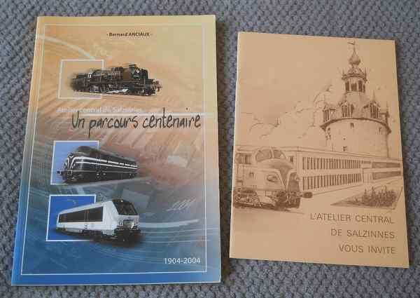 Atelier central de Salzinnes , parcours centenaire - Namur, Verzamelen, Spoorwegen en Tram, Gebruikt, Trein, Boek of Tijdschrift