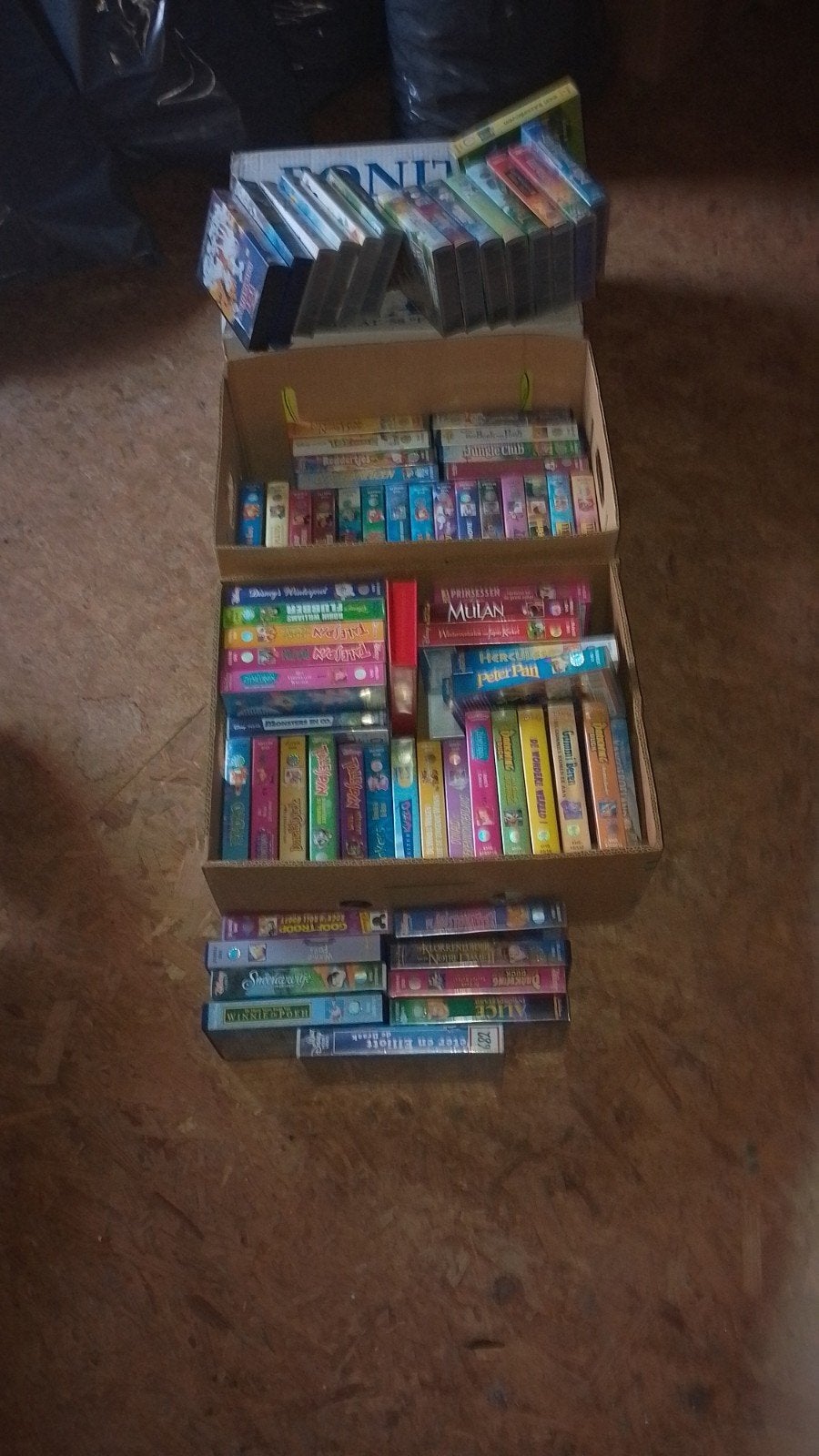 VHS Disney, Ophalen, Nederlands, VHS