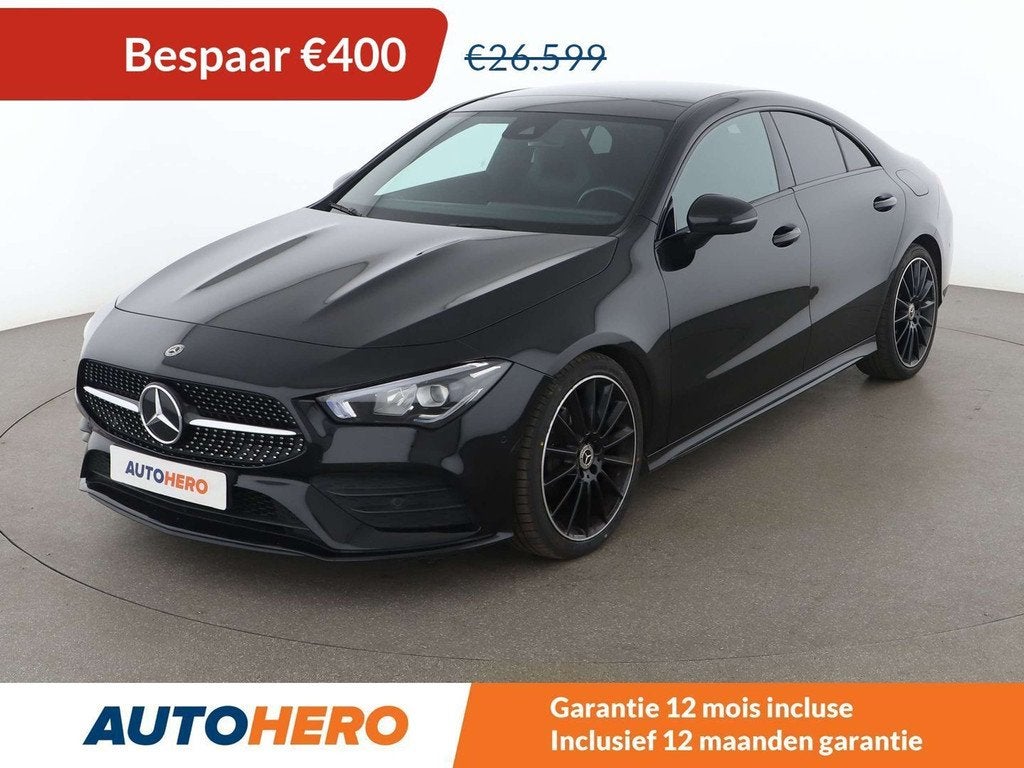 Mercedes-Benz CLA-Klasse 180 CLA 180 AMG Line (bj 2020), Lichtsensor, Gebruikt, 136 pk, Alcantara