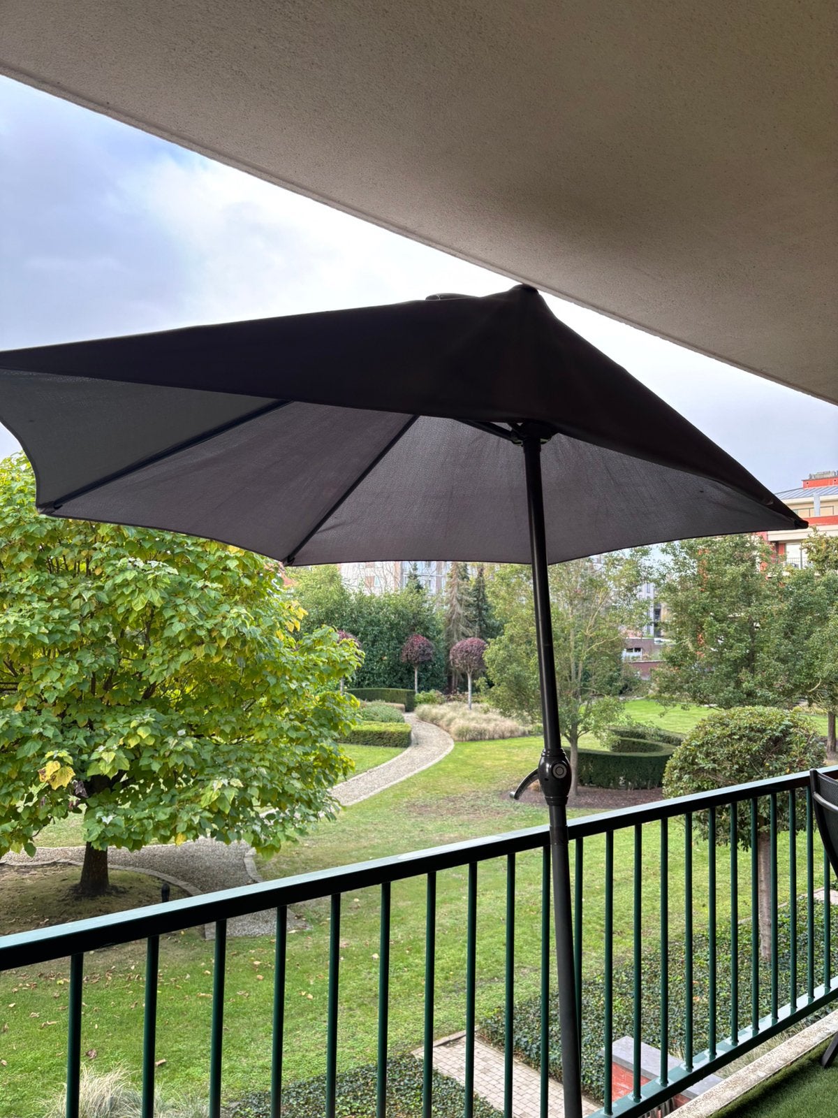 Halve parasol, Tuin en Terras, Ophalen, Gebruikt, Overige typen