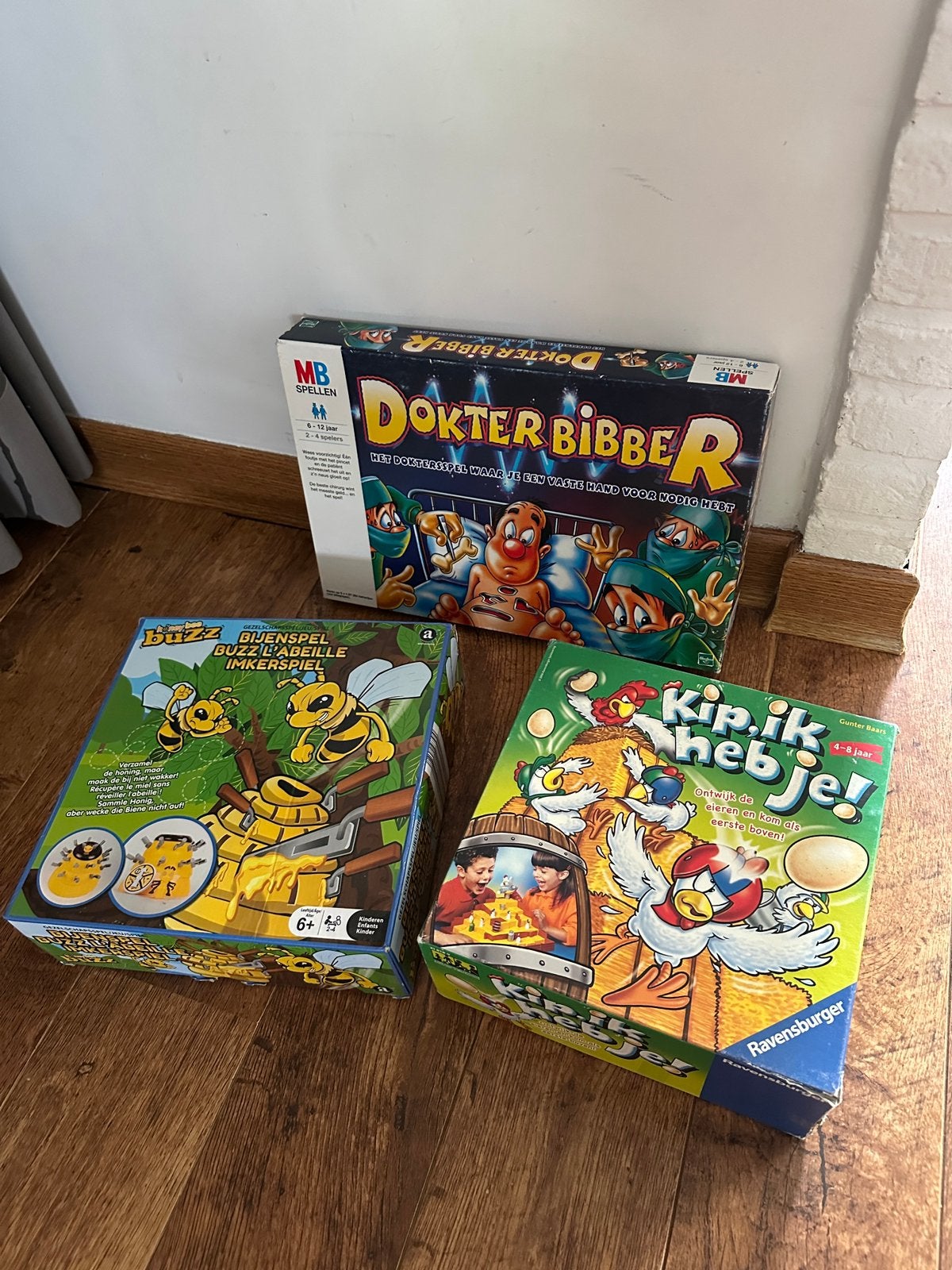 3x gezelschapsspel gezelschapsspellen vanaf 4 jaar, Enlèvement, Comme neuf