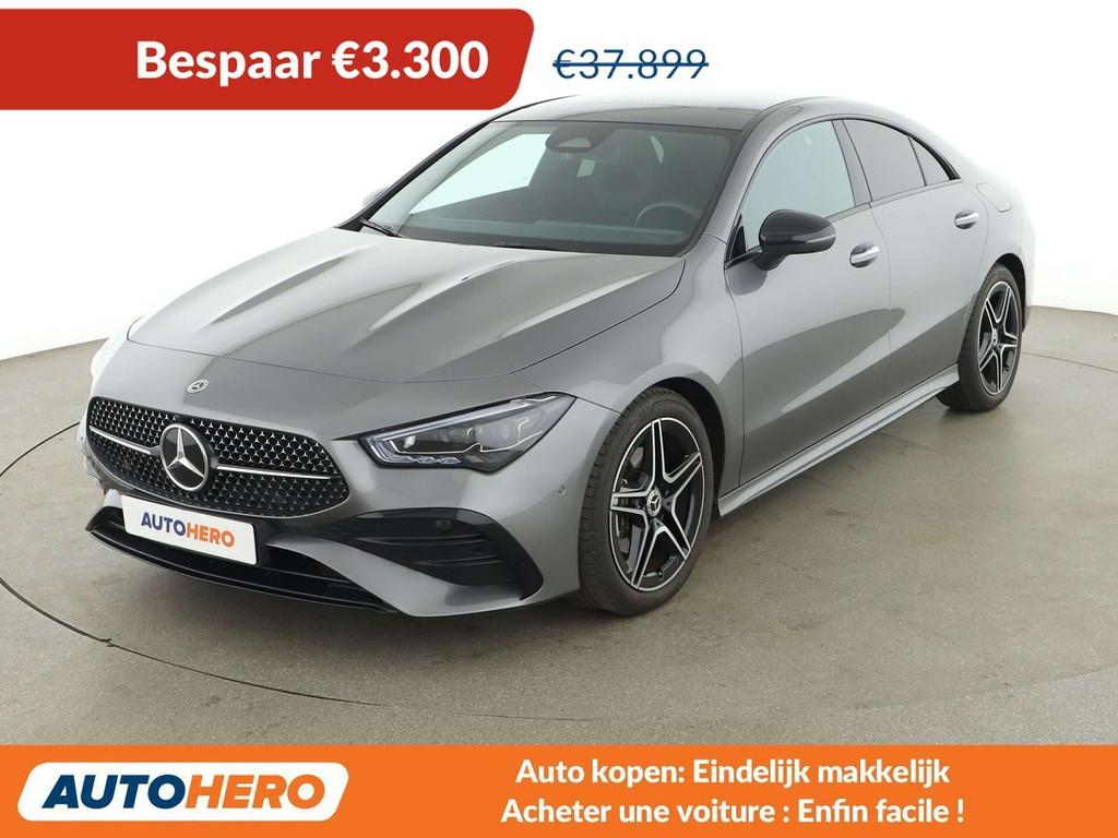 Mercedes-Benz CLA-Klasse 180 CLA 180 Mild-Hybrid AMG Line, Cuir, Achat, 1505 kg, Noir