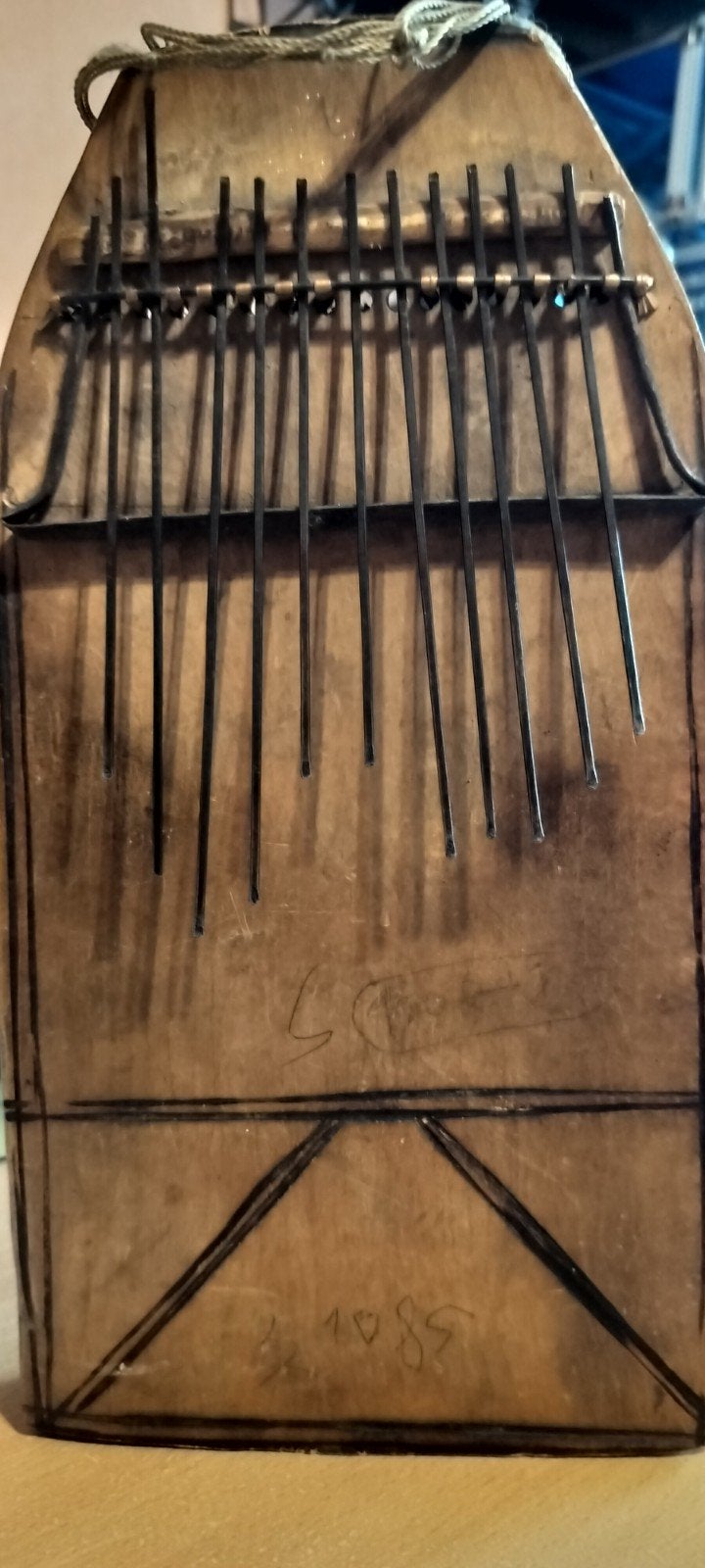 primitief tokkel instrument, Muziek en Instrumenten, Ophalen, Gebruikt, Melodische percussie