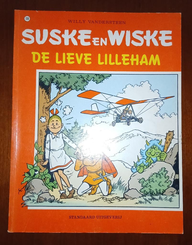 Suske en Wiske De lieve Lilleham VK198, 1ste druk, Boeken, Willy Vandersteen, Eén stripboek, Ophalen of Verzenden, Zo goed als nieuw