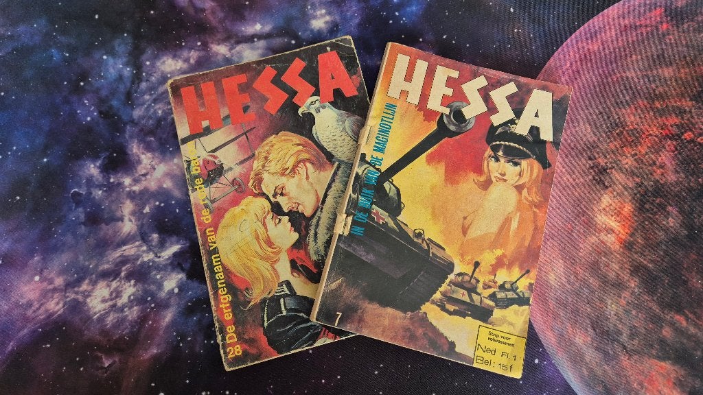 Hessa : Horror/Erotische pockets uitgeverij Schorpioen, Boeken, Stripverhalen, Meerdere stripboeken, Ophalen of Verzenden, Gelezen