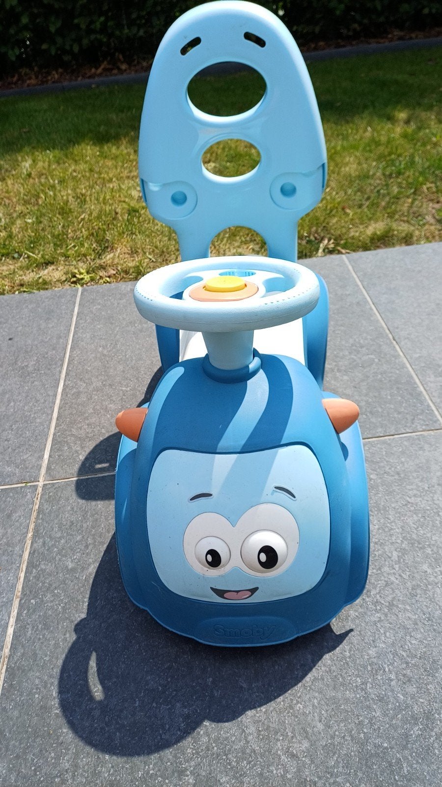 Loopwagentje / duw-wagentje van Smoby, Kinderen en Baby's, Speelgoed | Buiten | Voertuigen en Loopfietsen, Zo goed als nieuw, Ophalen