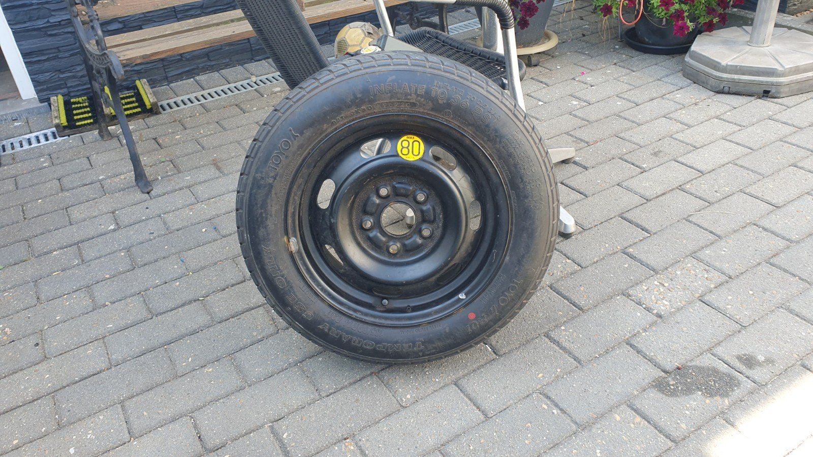 Reserve band 185/60 R14, Auto-onderdelen, Banden en Velgen, Ophalen