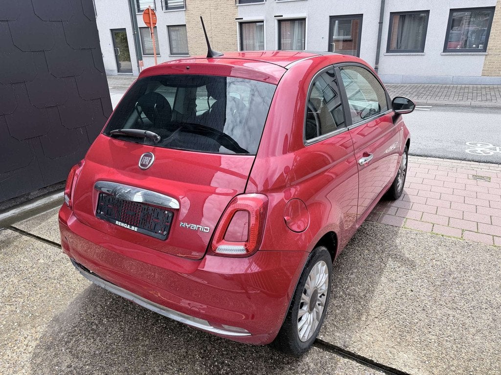 Fiat 500 1.0 I HYBRID | CARPLAY | AIRCO | NAVI | CRUISE, Auto's, 4 zetels, Stof, Gebruikt, Overige kleuren