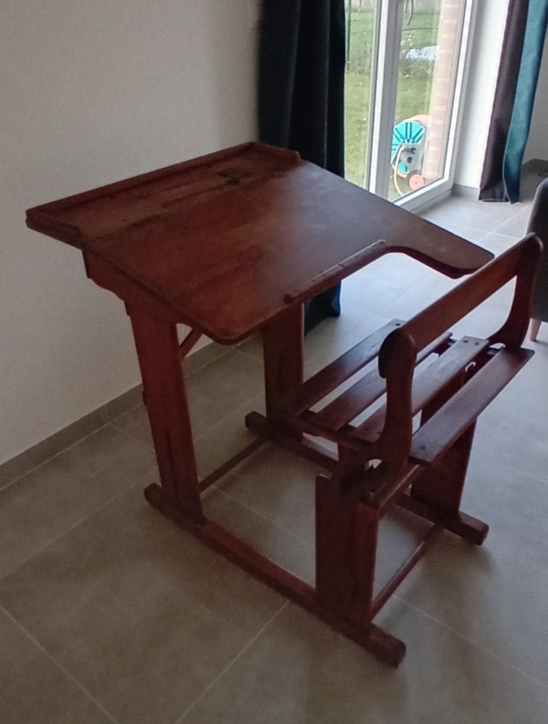 Banc d'écolier, Maison & Meubles, Enlèvement, Utilisé