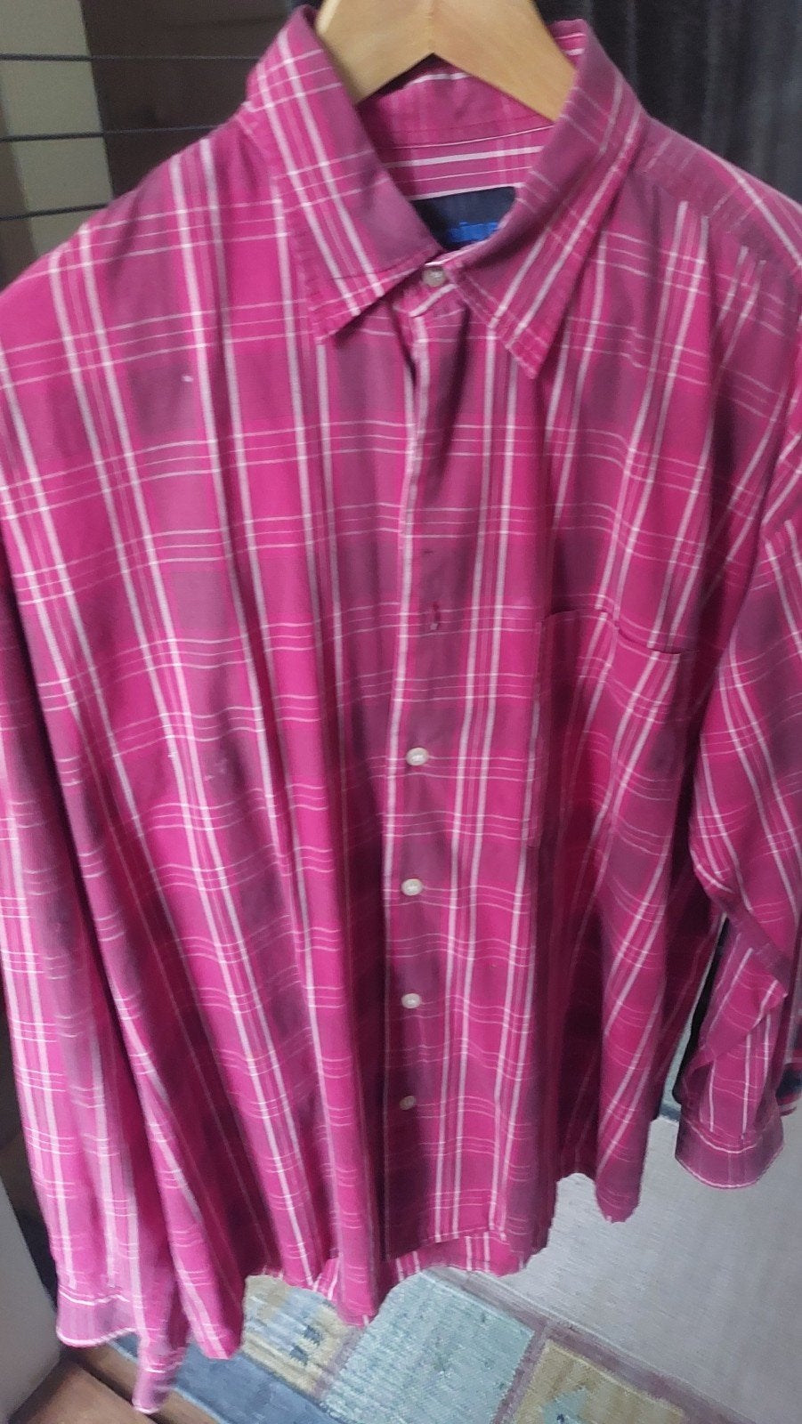 2 herenhemden, maat L, Kleding | Heren, Ophalen