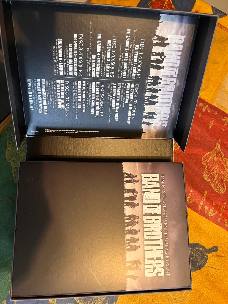 DVD box Band of Brothers, Cd's en Dvd's, Dvd's | Tv en Series, Boxset, Ophalen of Verzenden, Zo goed als nieuw, Non-fictie