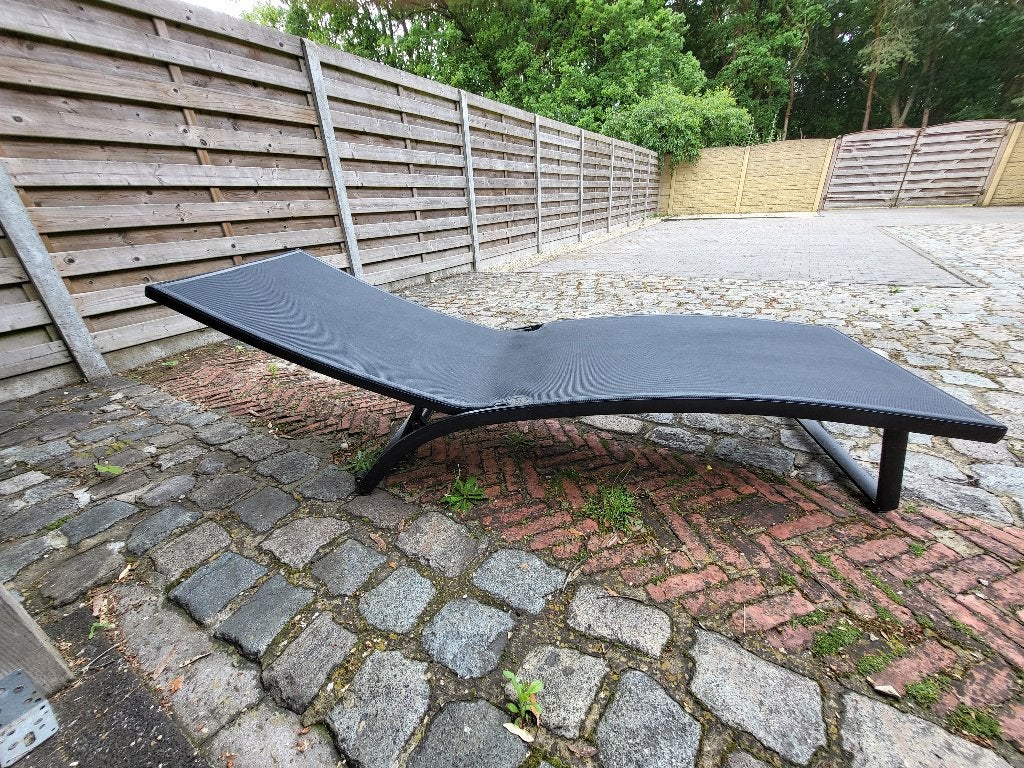 ligbed, Tuin en Terras, Ophalen, Zo goed als nieuw, Aluminium, Verstelbaar