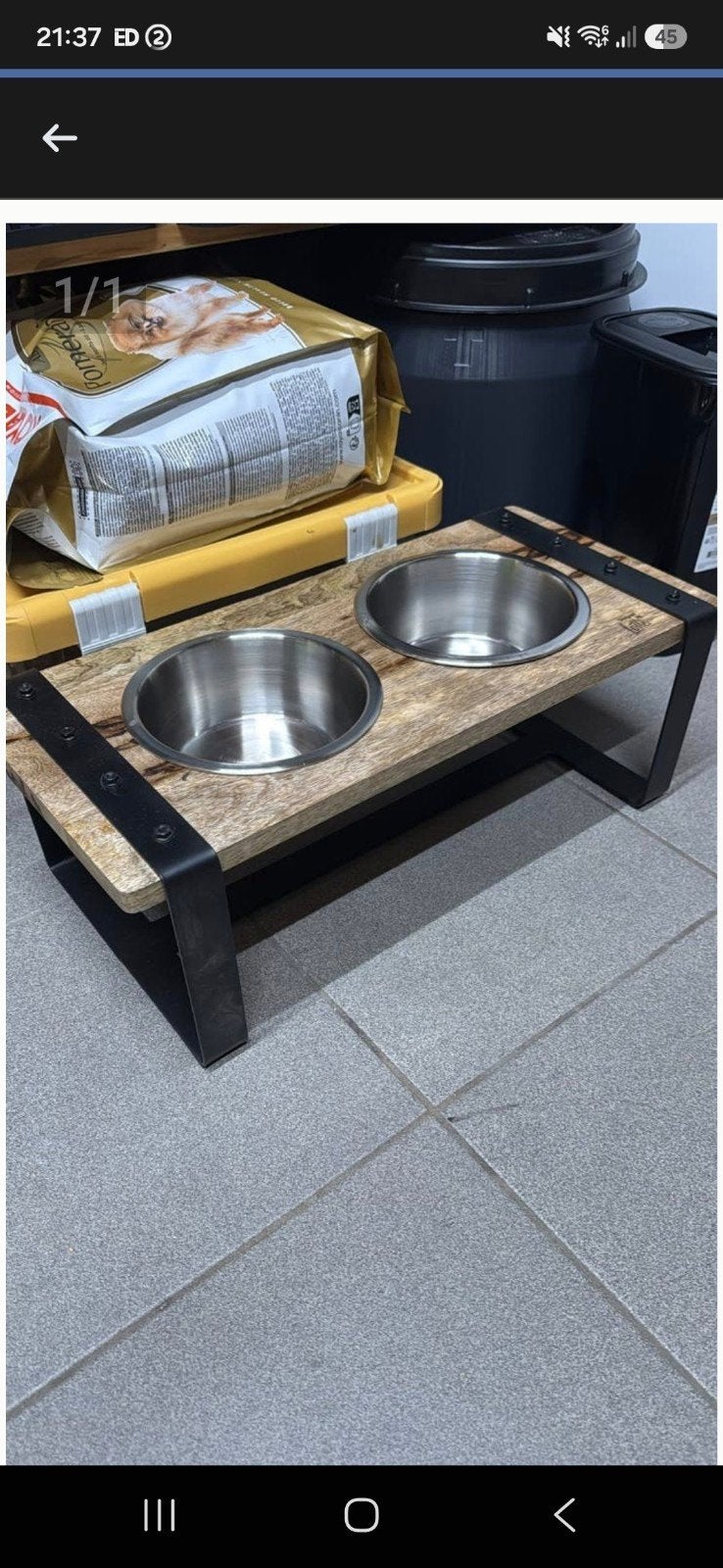 Voederbak hond, Animaux & Accessoires, Nourriture & Bols pour chiens, Enlèvement ou Envoi