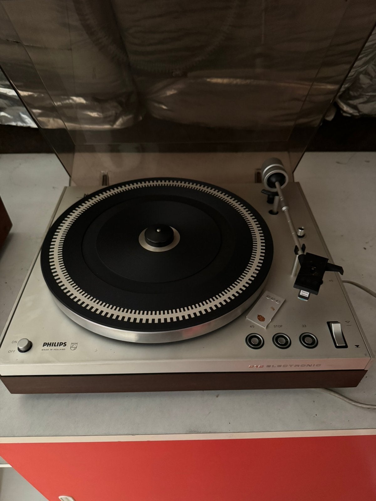 Philips 212 electronic platenspeler, Ophalen, Gebruikt, Platenspeler, Philips