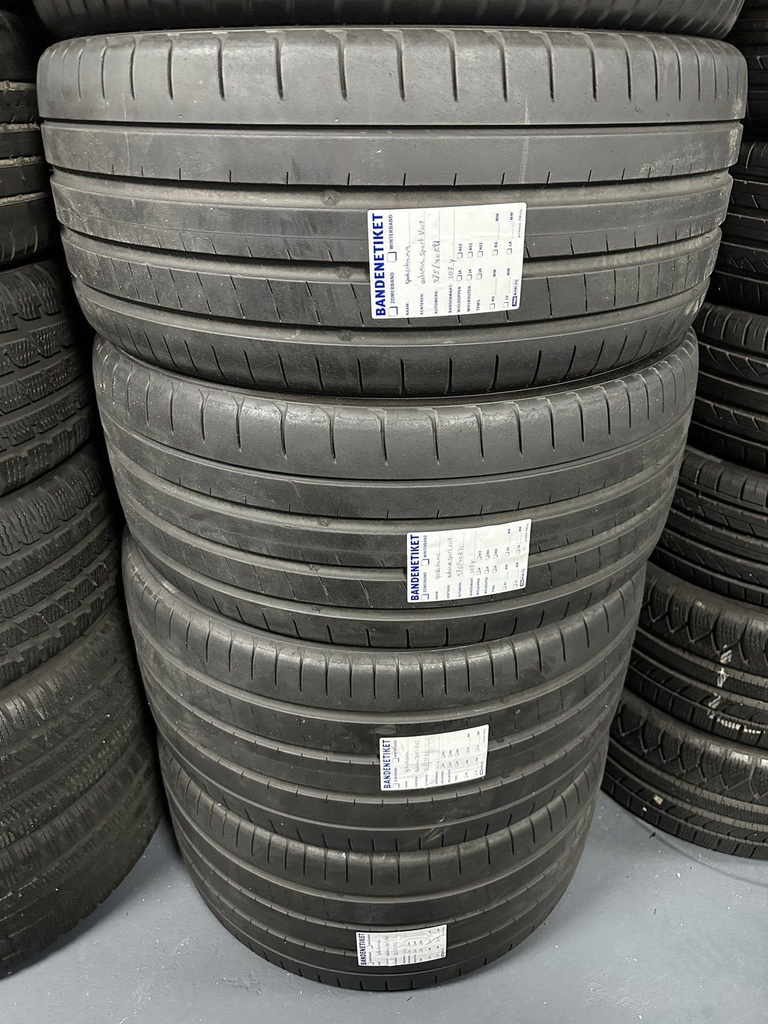 275-40-21 & 315-35-21 Yokohama A-Merk Zomerbanden BMW Coderi, Gebruikt, -, -, Banden en Velgen