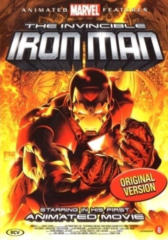 Disney dvd ( Marvel ) The invincible iron man, Ophalen of Verzenden