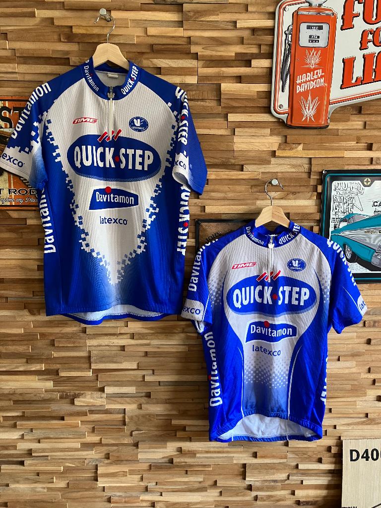 Koerstrui 2 x Quick.Step Davitamon maat Xl, Fietsen en Brommers, Fietsaccessoires | Fietskleding, Gebruikt, Heren, Ophalen of Verzenden