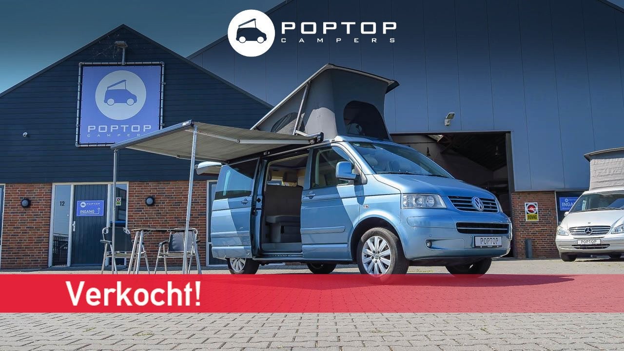 Volkswagen T5 California Biker, Buscamper of Camperbus, Volkswagen, Bedrijf, Tot en met 4