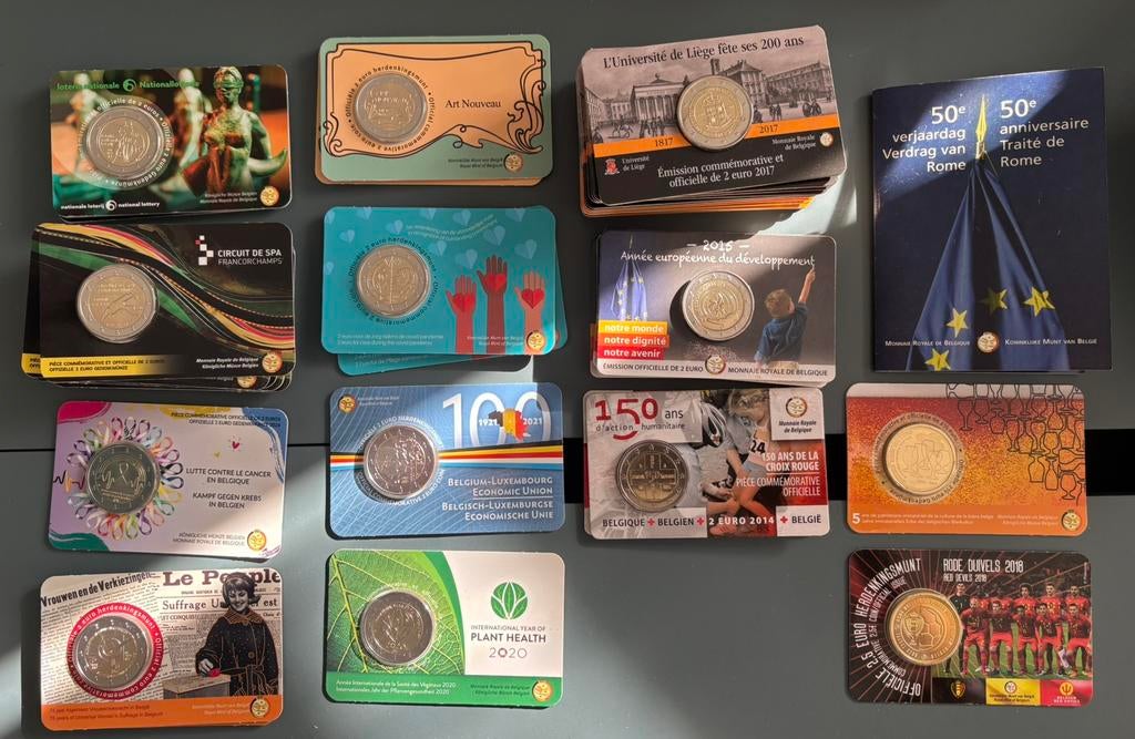 Divers Coincard 2€ Belgique, Enlèvement ou Envoi, Belgique