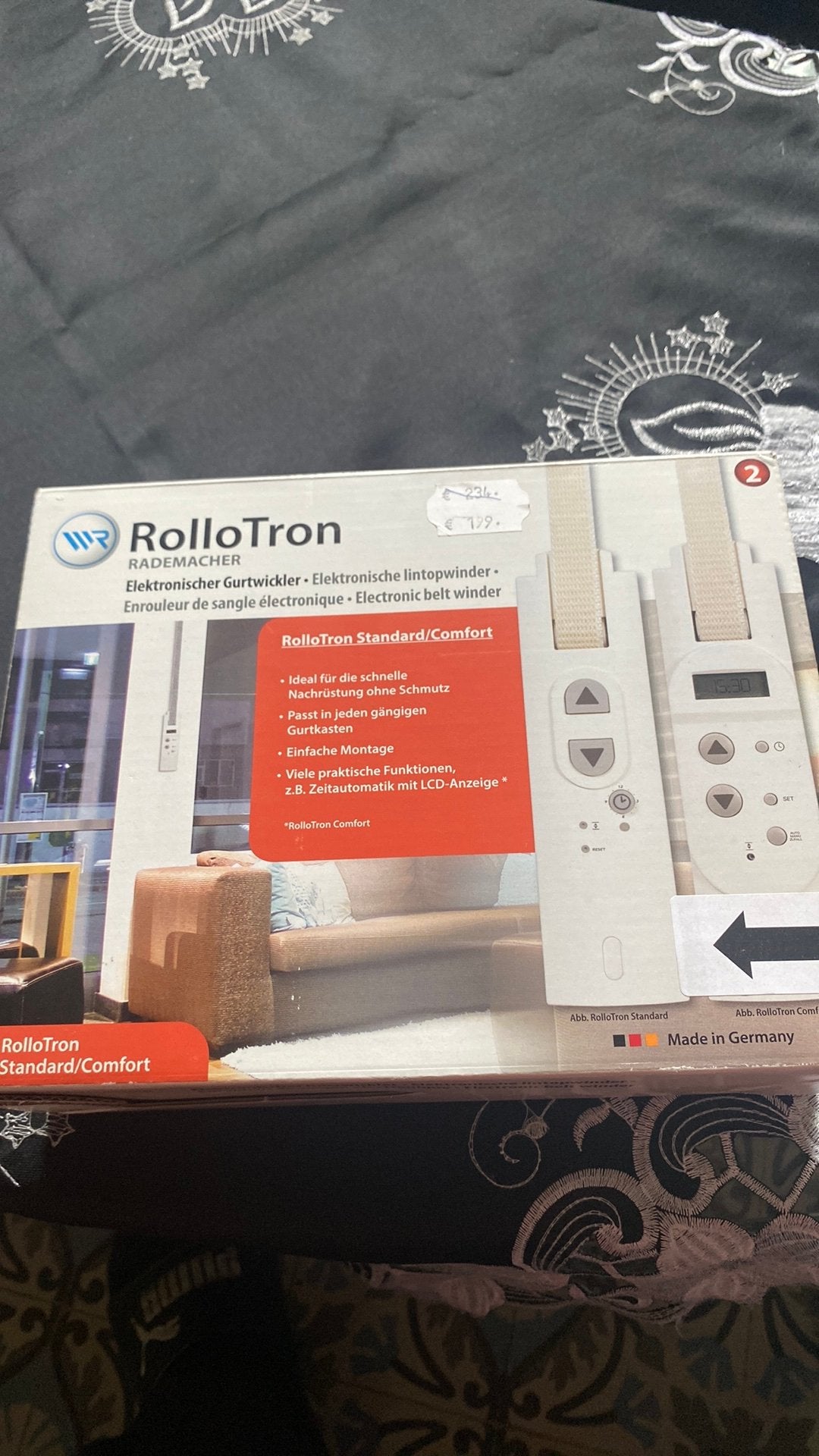 Elektronische lintopwinder, Doe-het-zelf en Bouw, Ophalen, Nieuw, Wit, Elektrische bediening