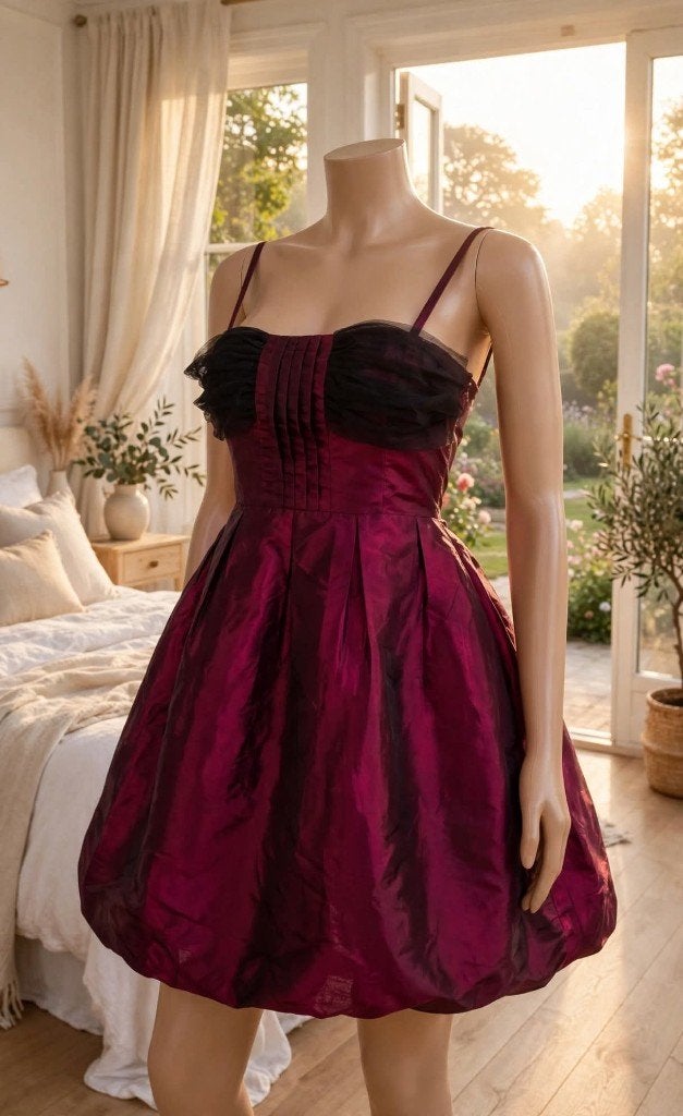 Belle et sexy robe de soirée cocktail Morgan bordeaux, Neuf, Taille 38/40 (M), Autres couleurs, Robe de cocktail