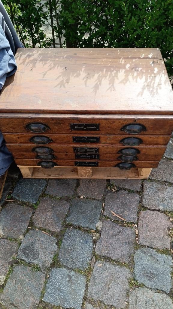 Ladekast voor werkgerief, Ophalen