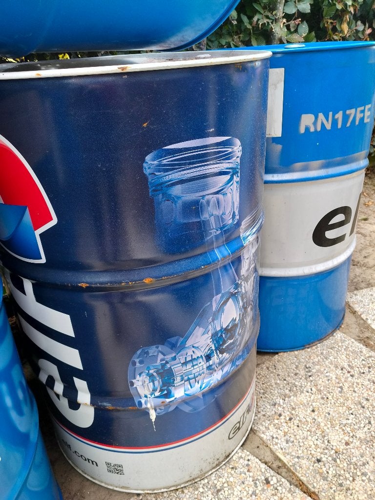 baril en fer, corbeille à feu, récipients en plastique, GRV, Enlèvement, Foyer