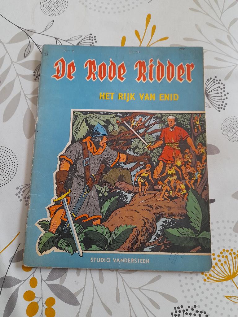 De rode ridder nr 25 "Het rijk van Enid"eerste druk 1965, Boeken, Ophalen of Verzenden, Gelezen