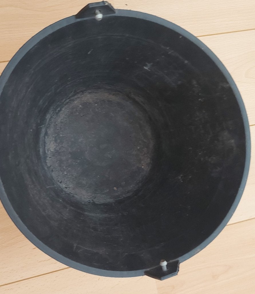 sceau de maçon 11 L, Enlèvement, Utilisé, Caoutchouc, Matériel de bricolage