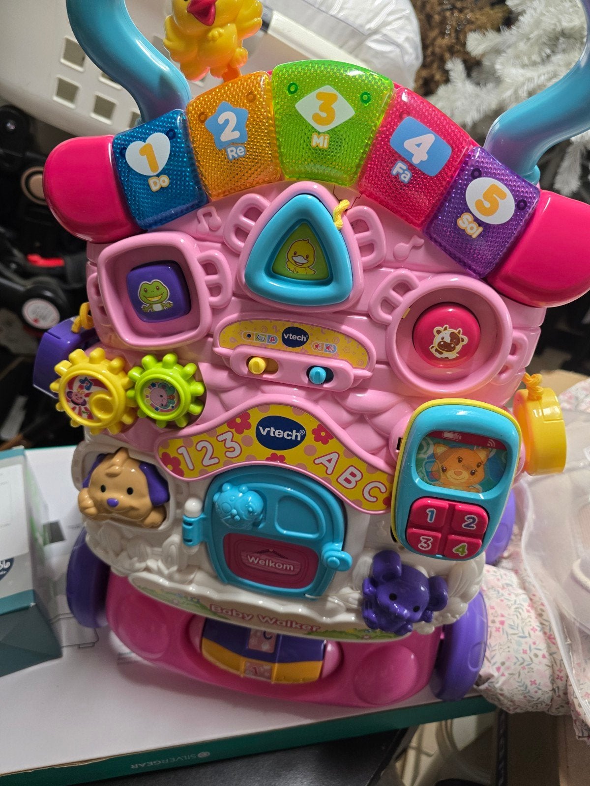 Déambulateur Vtech en parfait état, Enlèvement