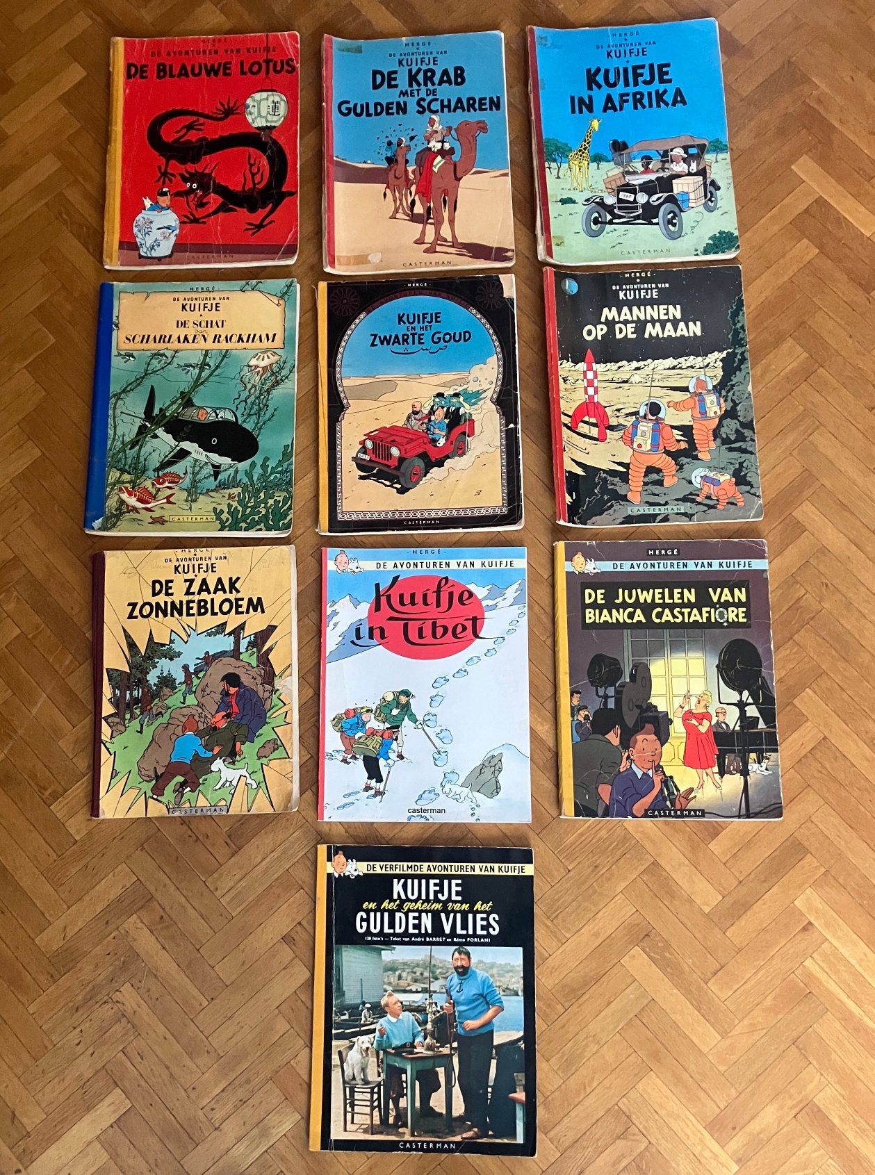 Strips Kuifje (1963-1964), Livres, Plusieurs BD, Enlèvement, Utilisé