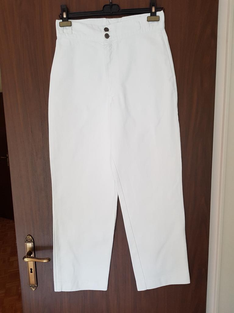 Witte dames broek, Miss Levi’s, maat S, taille 75cm,, Kleding | Dames, Ophalen, Zo goed als nieuw, Maat 36 (S)