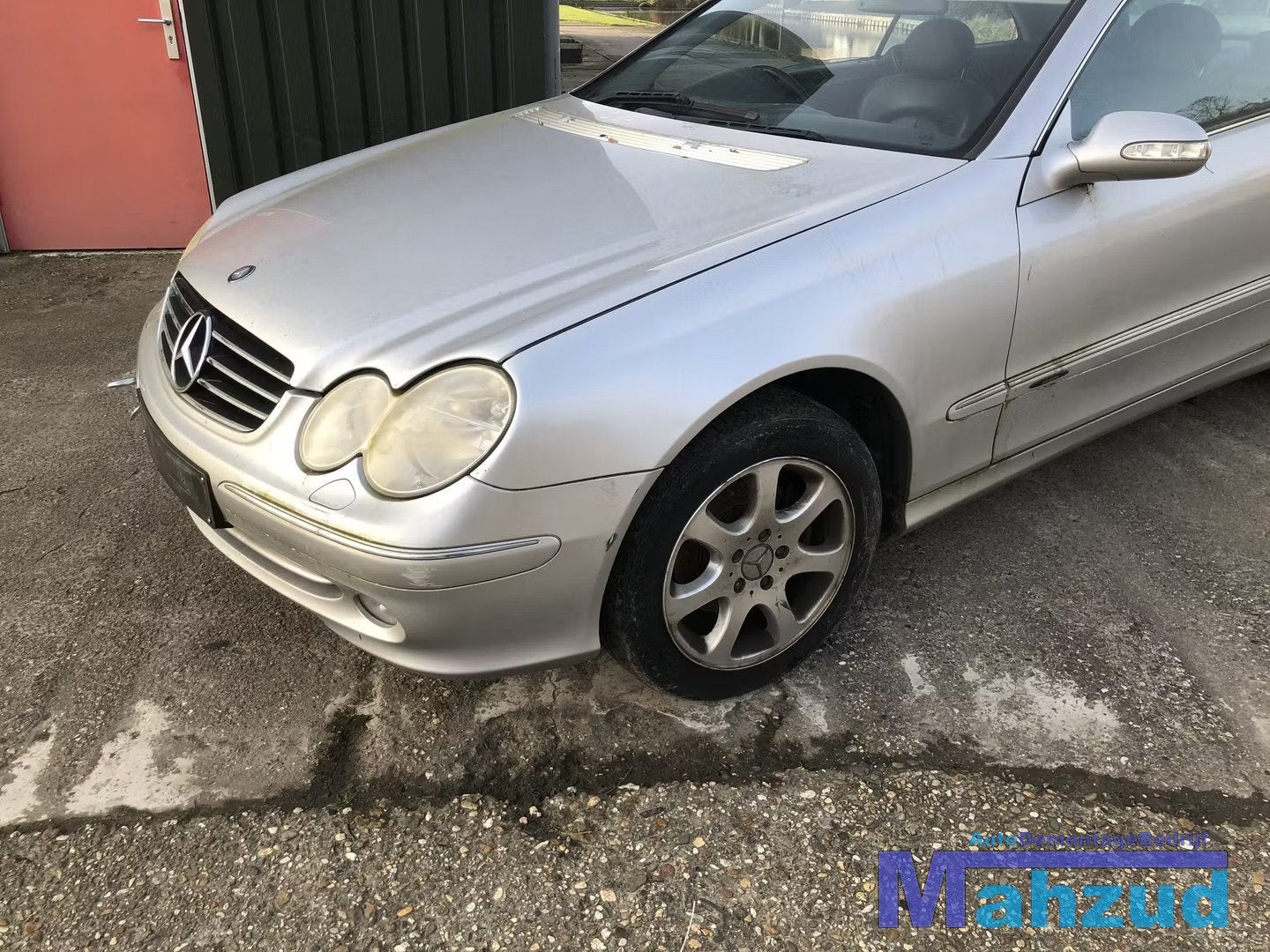 MERCEDES CLK C209 GRIJS 744 koplampen links zijscherm voorsc, Gebruikt, Mercedes-Benz AG, Mercedes-Benz, Voor