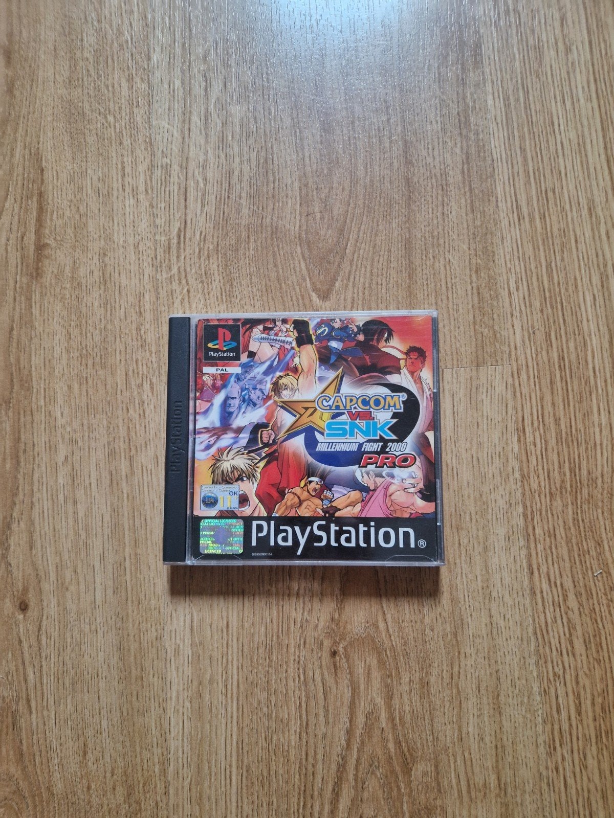 Ps1 Game Capcom vs SNK pro Milennium Fight, 2 spelers, Ophalen of Verzenden, Zo goed als nieuw, Avontuur en Actie