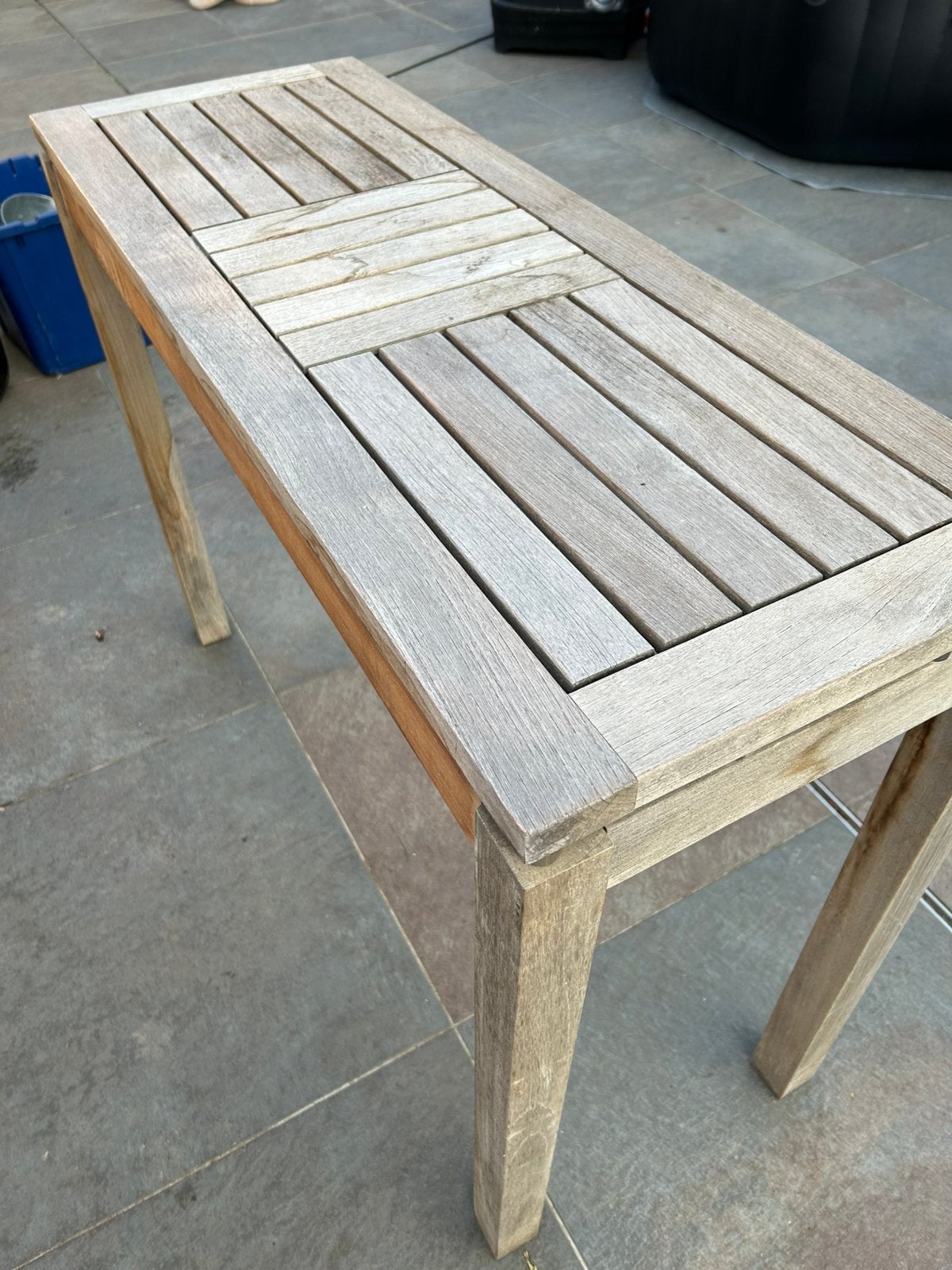 Zeer mooie grenen houten tafel en/of bijzettafel 80cm hoogte, Huis en Inrichting, Tafels | Bijzettafels, Ophalen, 75 cm of meer