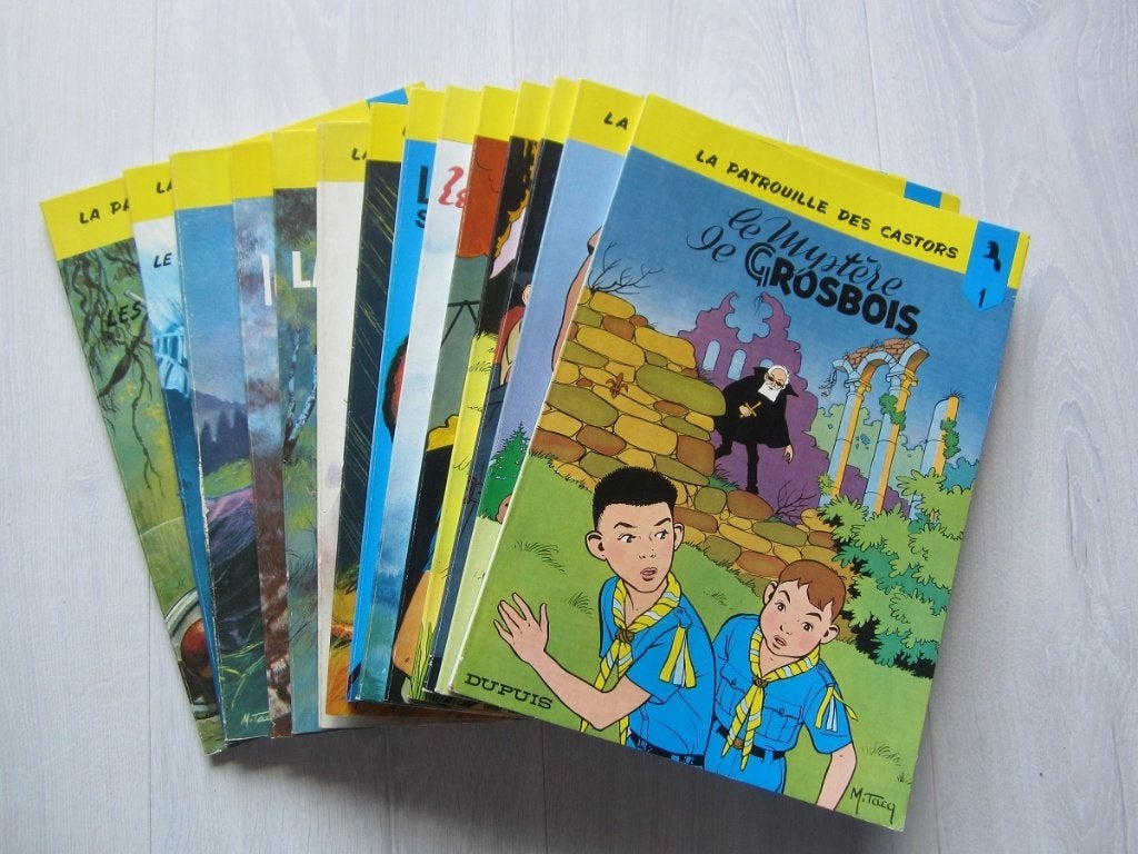 La patrouille des castors - brochées - 5,00Eur / p, Livres, Plusieurs BD, Enlèvement ou Envoi, Utilisé, Mitacq