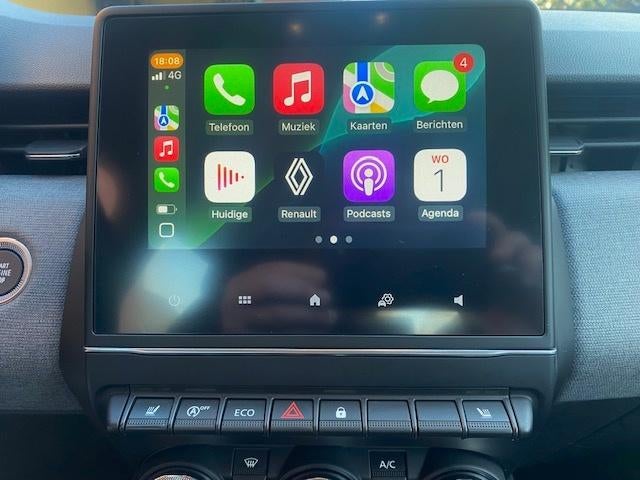 RENAULT CLIO/22000KM/ZEER MOOI/GARANTIE, Voorwielaandrijving, Stof, Zwart, Bedrijf