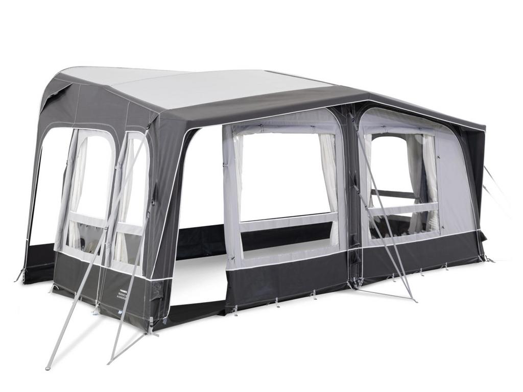 Opblaasbare caravanvoortent all season - maat 11, Caravanes & Camping, Auvents, Comme neuf, Enlèvement