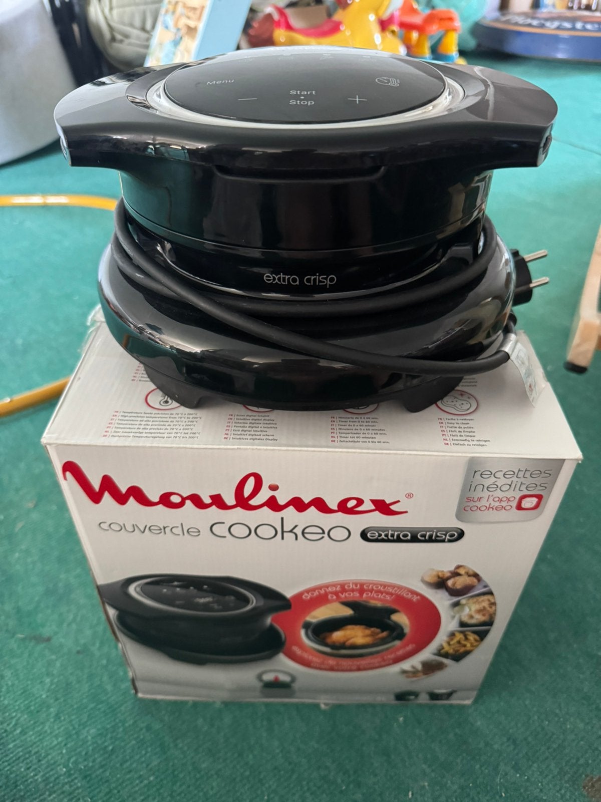 cookeo extra crisp et moule a gateau, Enlèvement, Utilisé