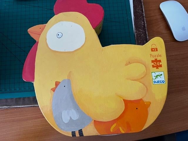PUZZEL VOOR KINDEREN, Ophalen of Verzenden, 10 tot 50 stukjes, Zo goed als nieuw, 2 tot 4 jaar